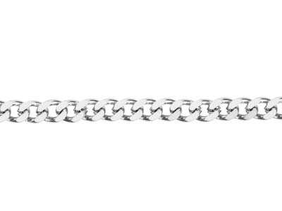 Surgical Steel 3.0mm Filed Curb Chain 24