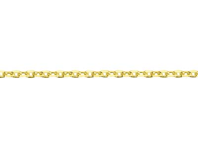 9ct Yellow Gold 0.8mm Extendable   Belcher Chain Bracelet 17-18cm     Unhallmarked - Standard Image - 3