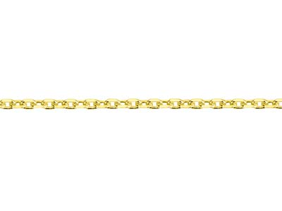 9ct Yellow Gold 0.8mm Extendable   Belcher Chain 16-18