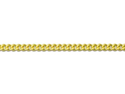 9ct Yellow Gold 1.4mm Curb Chain   20