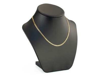 9ct Yellow Gold 3.0mm Metric Curb  Chain 18