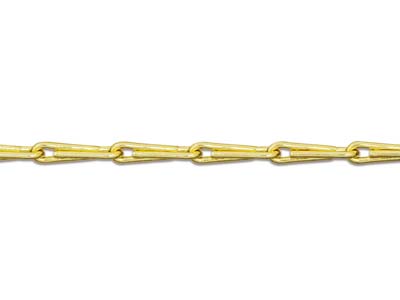 9ct Yellow Gold 1.4mm Barleycorn   Chain 18