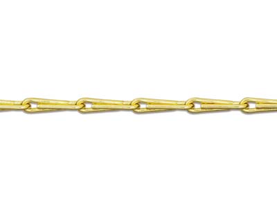 9ct Yellow Gold 1.2mm Barleycorn   Chain 20