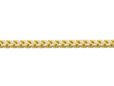 9ct Yellow Gold 1.4mm Franco Chain 18