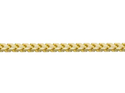 9ct Yellow Gold 1.4mm Franco Chain 20