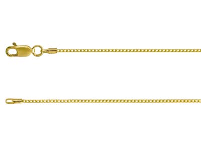 9ct Yellow Gold 1.0mm Franco Chain 18