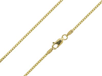 9ct Yellow Gold 1.5mm Franco Chain 1640cm Hallmarked