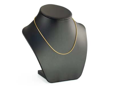 9ct Yellow Gold 1.5mm Franco Chain 16