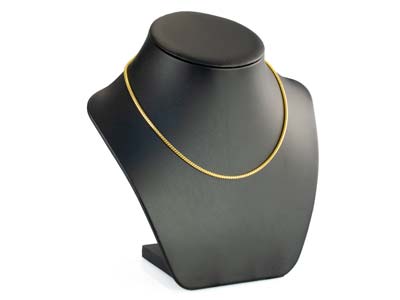 9ct Yellow Gold 1.9mm Franco Chain 18