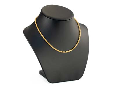9ct Yellow Gold 3.0mm Solid Rope   Chain 18