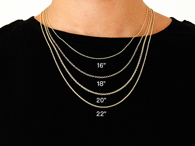 9ct Yellow Gold 1.2mm Trace Chain  16