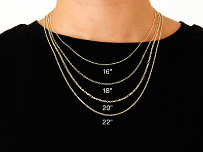 9ct Yellow Gold 1.2mm Trace Chain  18