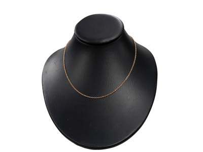 9ct Red Gold 2mm Trace Chain       18