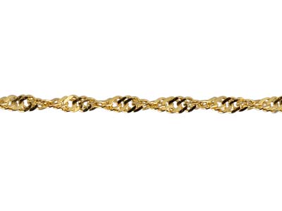 18ct Yellow Gold 1.5mm Singapore   Chain 18