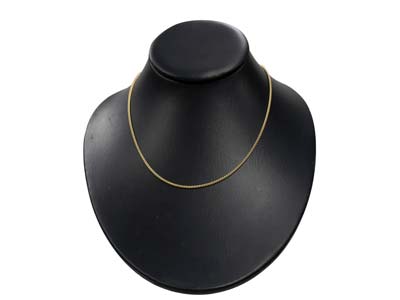 18ct Yellow Gold 1.5mm Spiga Chain 18