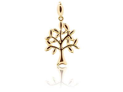 9ct-Yellow-Gold-Tree-Of-Life-------Pe...
