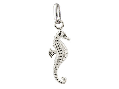 Sterling Silver Seahorse Pendant