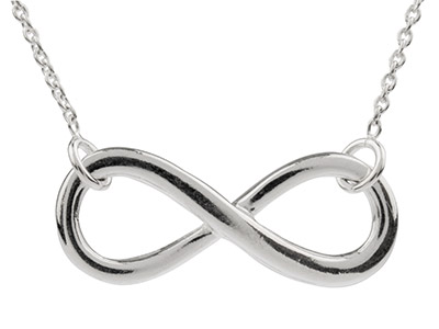 Sterling-Silver-Plain-Infinity-----Ne...