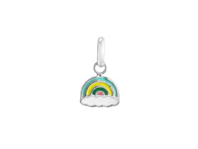 Sterling Silver Rainbow Pendant