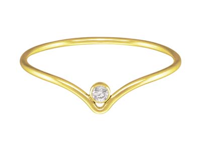 Gold-Filled-Chevron-With-2mm-White-Cu...