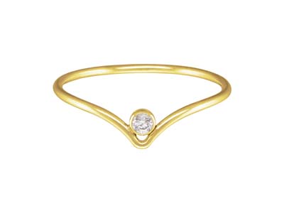 Gold-Filled-Chevron-With-2mm-White-Cu...