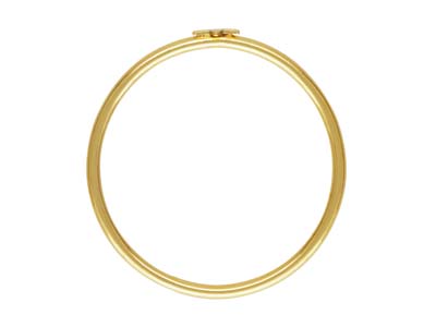 Gold Filled Star Design Stacking   Ring Medium - Standard Image - 2