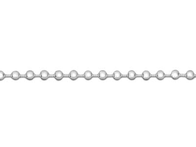 Sterling Silver 1.2mm Ball Chain    18
