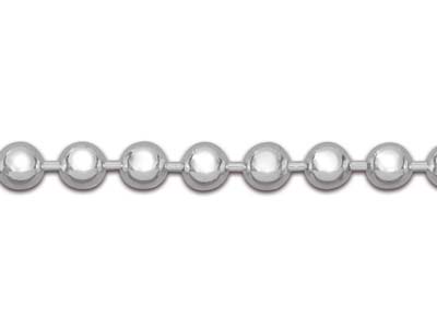 Sterling Silver 2.2mm Ball Chain    18