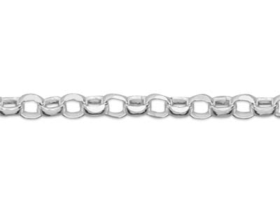 Sterling Silver 1.4mm Diamond Cut   Belcher Chain 18