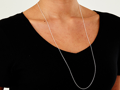 Sterling Silver 1.4mm Belcher Chain 30