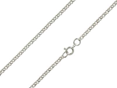 Sterling Silver 2.7mm Small Belcher Chain 16