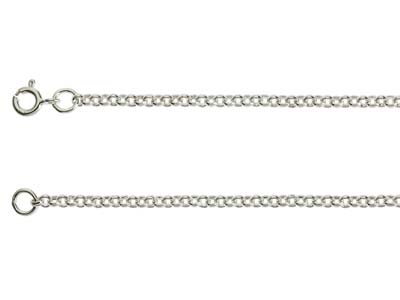 Sterling Silver 2.7mm Small Belcher Chain 18