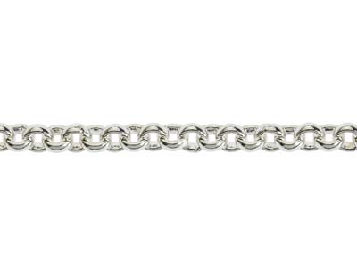 Sterling Silver 2.7mm Small Belcher Chain 18
