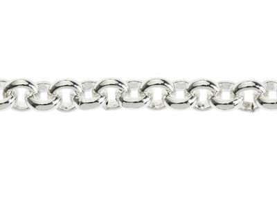 Sterling Silver 6.0mm Round Belcher Chain 16
