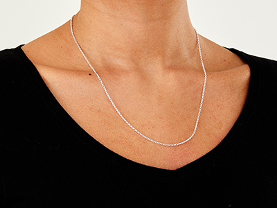 Sterling Silver 1.7mm Belcher Chain 20