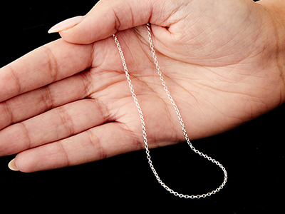 Sterling Silver 1.7mm Belcher Chain 22