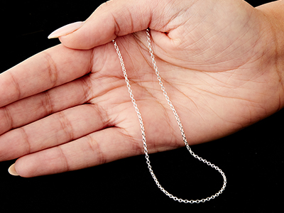 Sterling Silver 1.7mm Belcher Chain 26