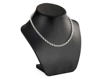 Sterling Silver 5.0mm Heavy Round Belcher Chain 16