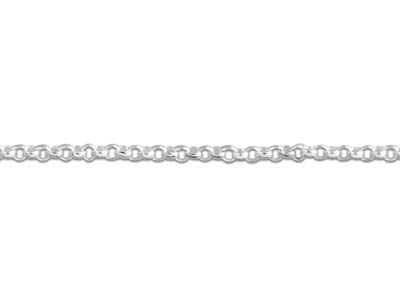 Sterling Silver 1.0mm Mini Belcher Chain 16