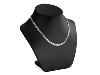 Sterling Silver 4.7mm Anchor Curb Chain 16