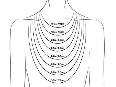 Sterling Silver 6.5mm Metric Curb  Chain 20