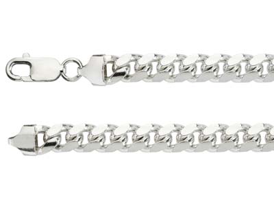 Sterling Silver 8.3mm Classic Curb Chain 20
