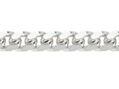 Sterling Silver 8.3mm Classic Curb Chain 20
