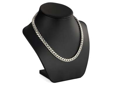 Sterling Silver 8.3mm Classic Curb Chain 20