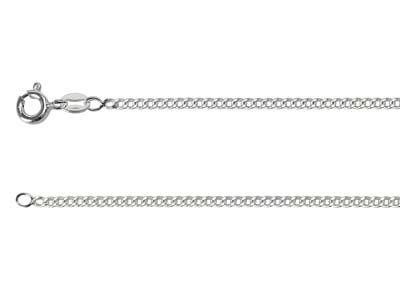 Sterling Silver 2.12mm Filed Curb 30
