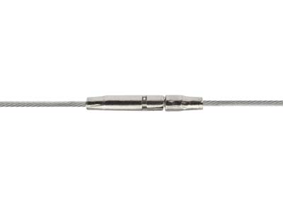 Sterling Silver 1.5mm Cable Necklet 16