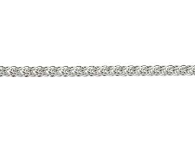 Sterling Silver 2.5mm Spiga        Bracelet 7.5