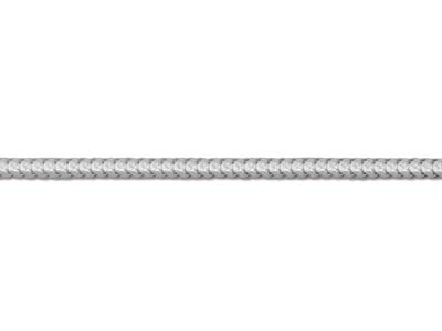 Sterling Silver 1.2mm Diamond Cut  Round Snake Chain 24