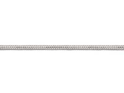 Sterling Silver 0.9mm Mini Snake   Chain 20