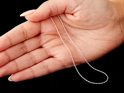 Sterling Silver 1.5mm Rope Chain    20